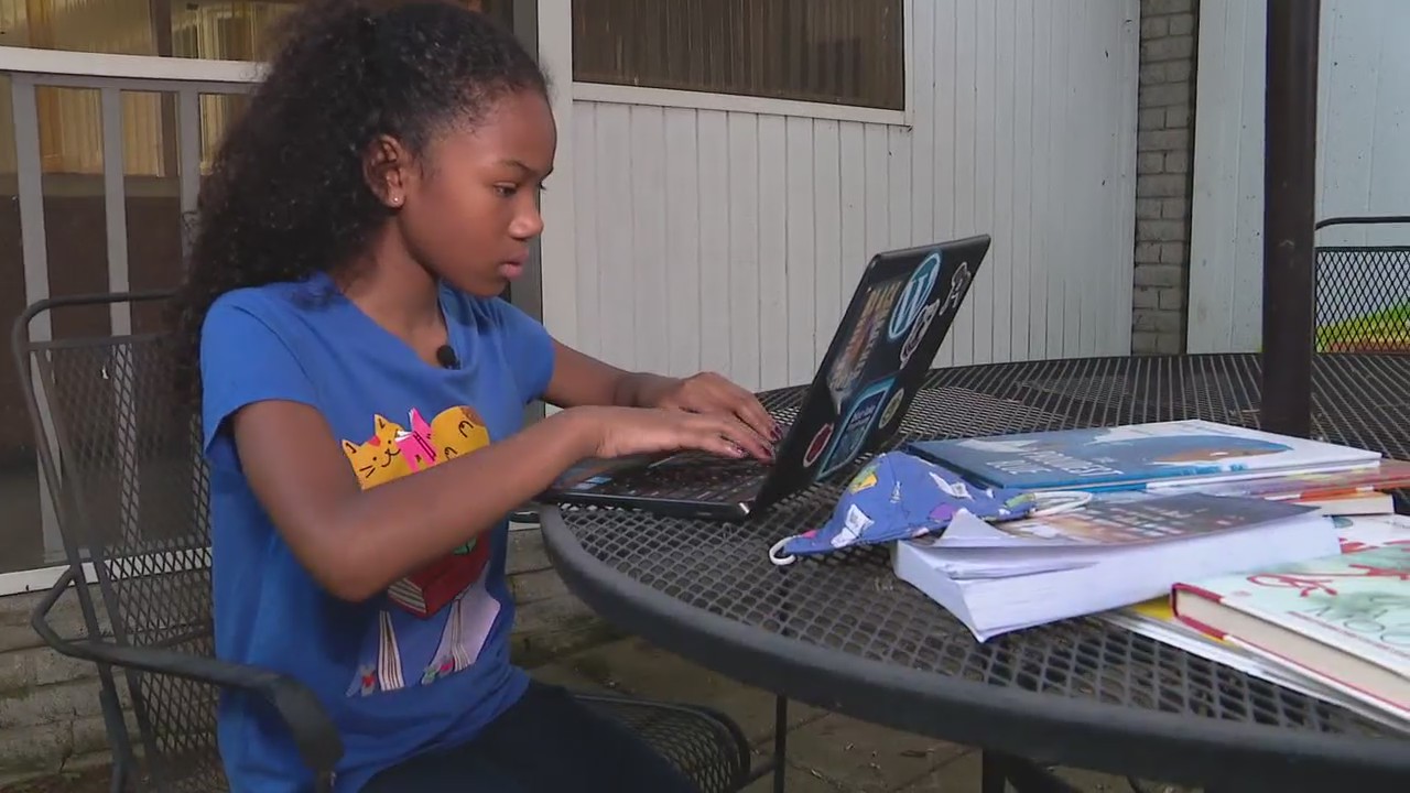 11-year-old book critic promotes written works with minority characters