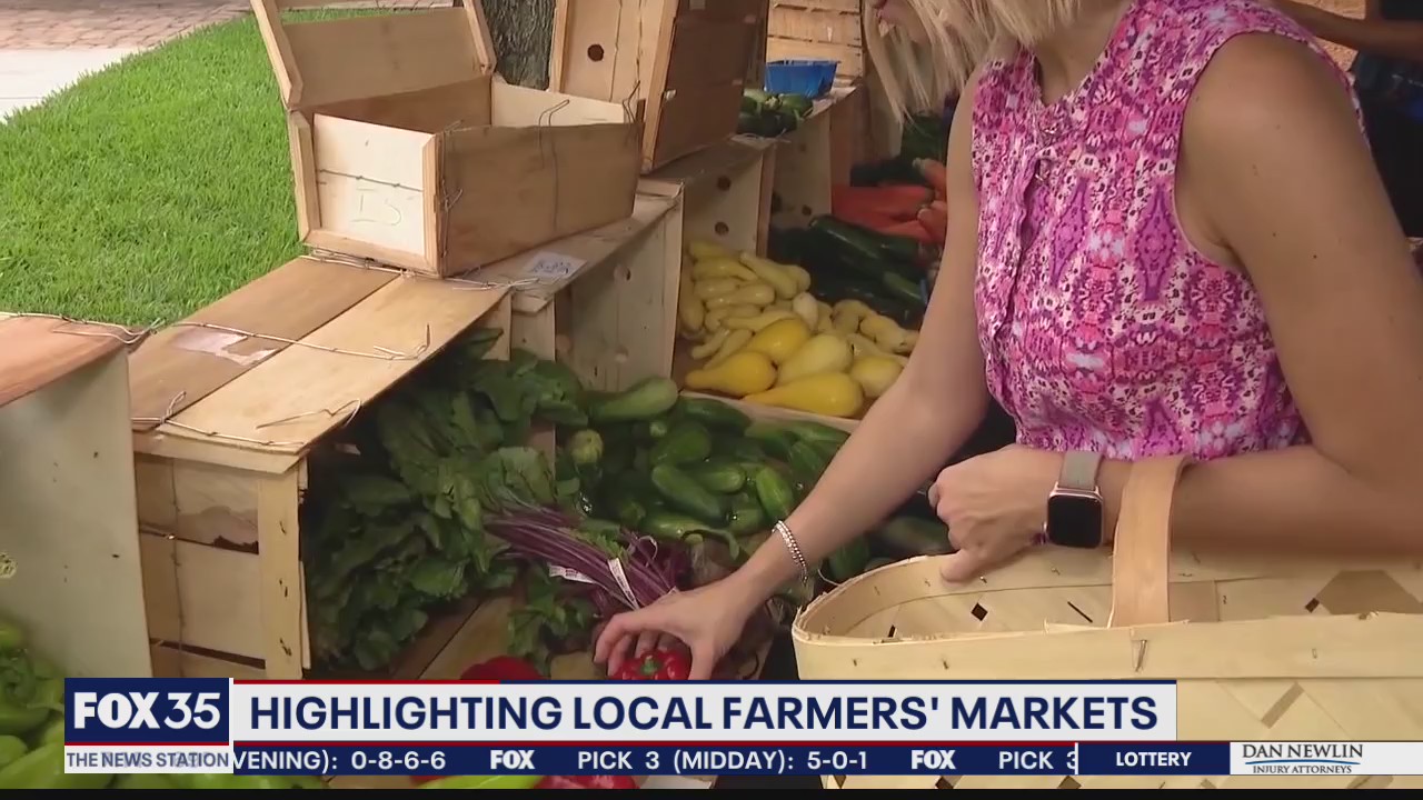 What's in season at the Lake Mary Farmer's Market?