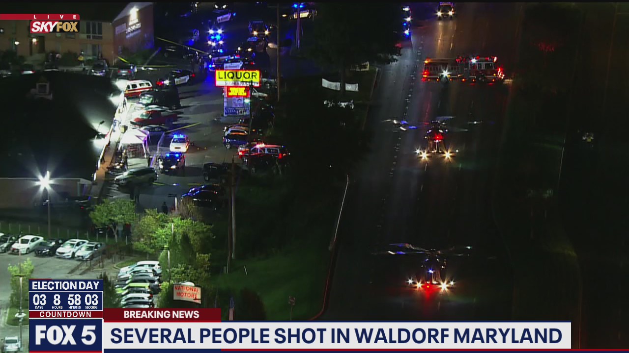Several people shot in Waldorf
