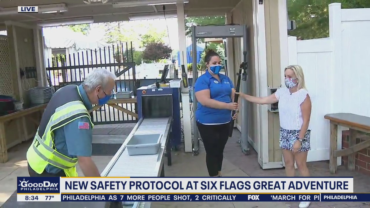 New Safety protocols have been put in place at Six Flags Great Adventure