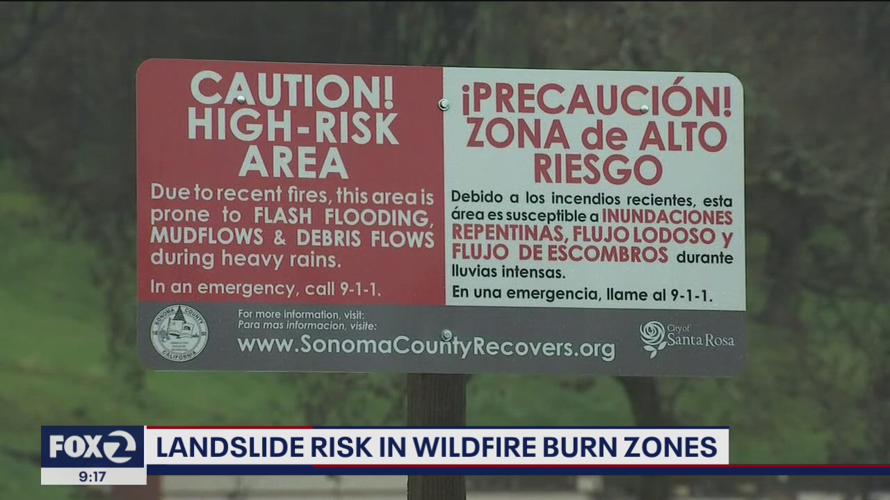 Taking a look at the risk of landslides in wildfire burn zones