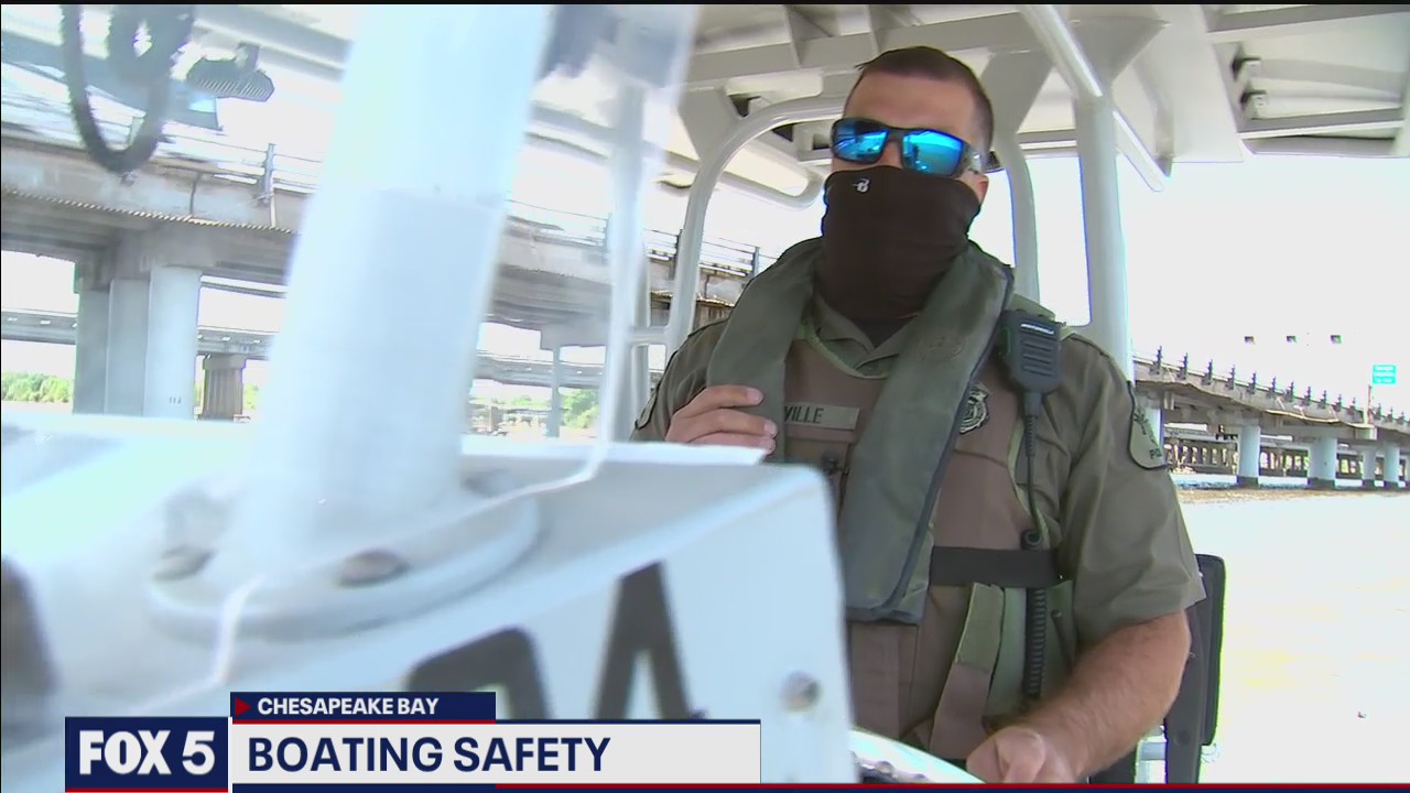 Maryland Natural Resources Police officers stay safe on the water this spring