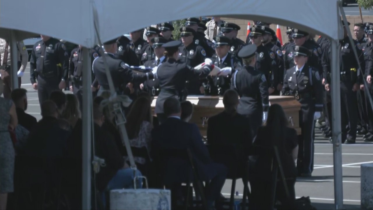 Memorial service held for fallen Chandler police officer