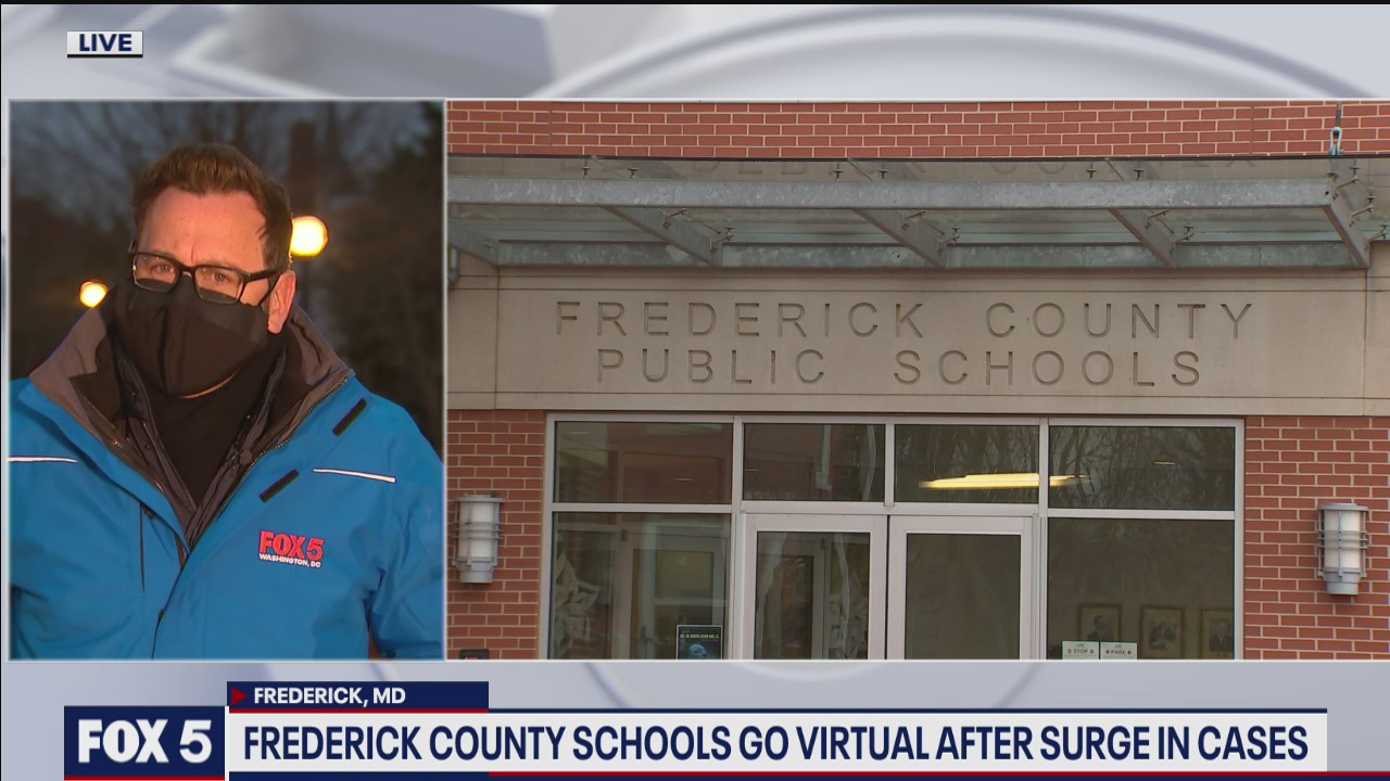 Frederick County schools go virtual after surge in cases