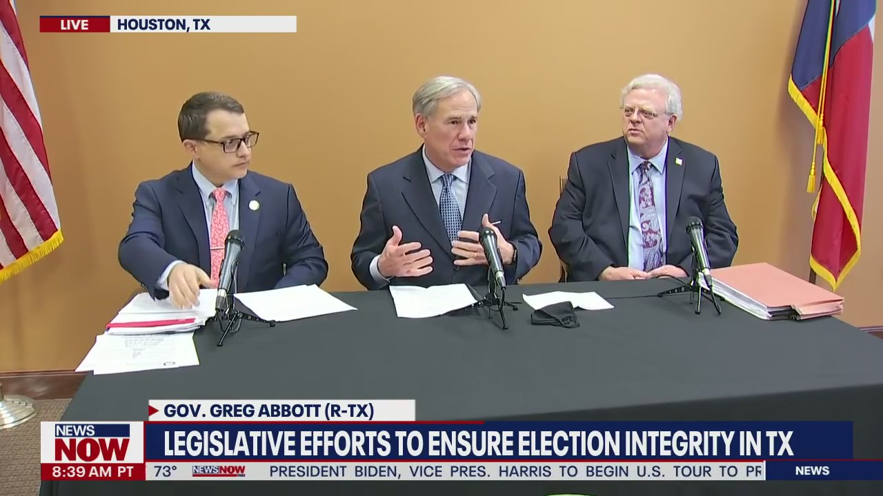 Texas Gov. Greg Abbott on election integrity in Texas I NewsNOW from FOX