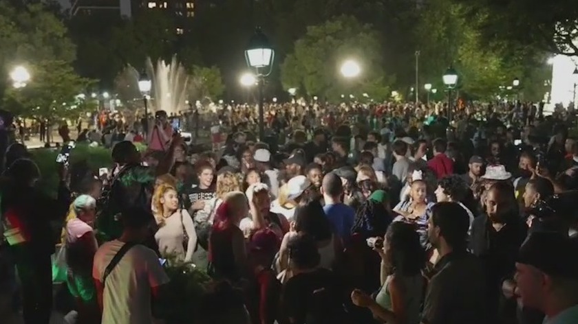 Washington Square Park mayhem