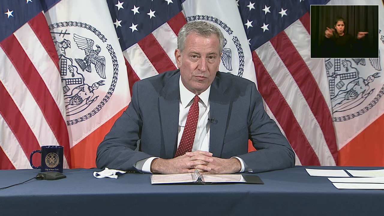 De Blasio says more closures are coming soon