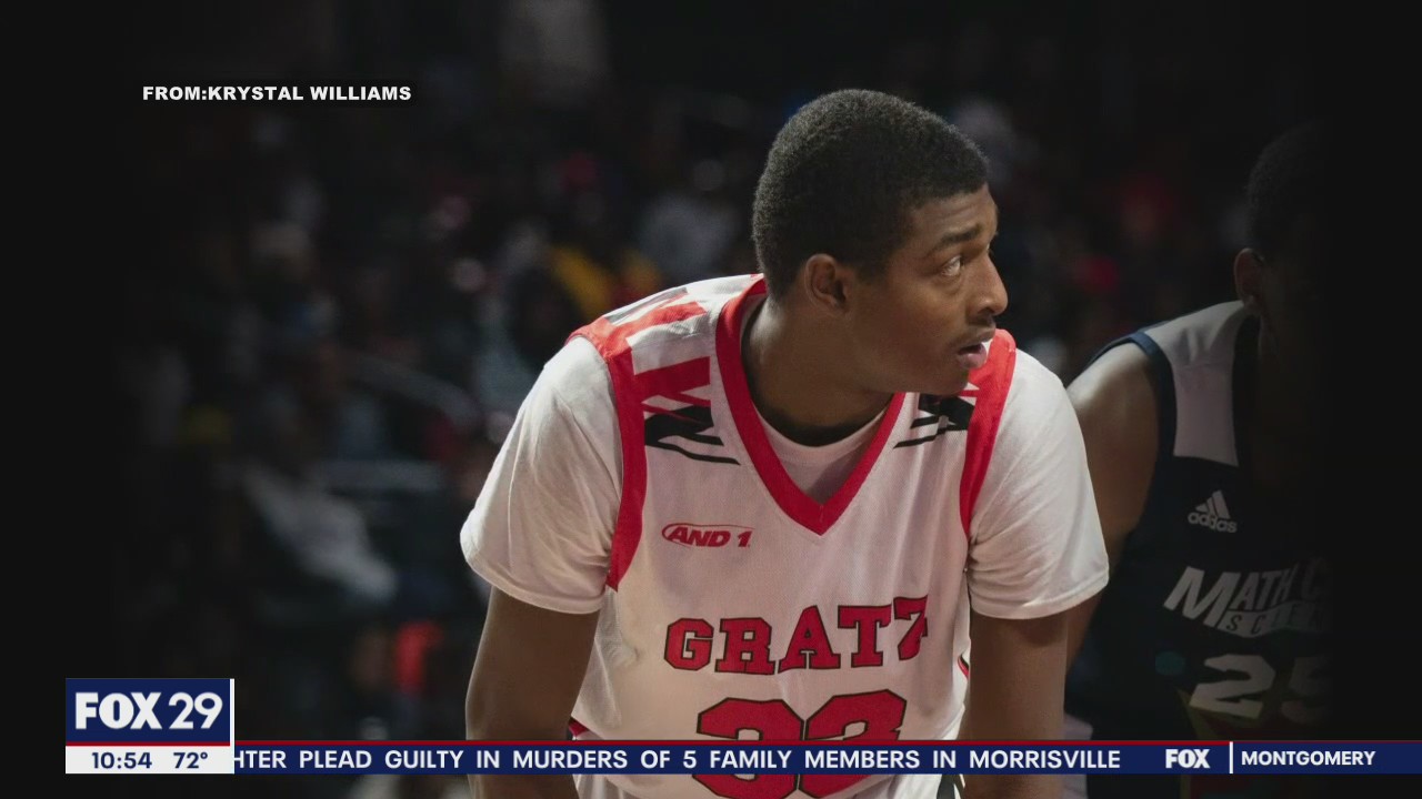 Murdered Simon Gratz graduate and star athlete remembered during vigil