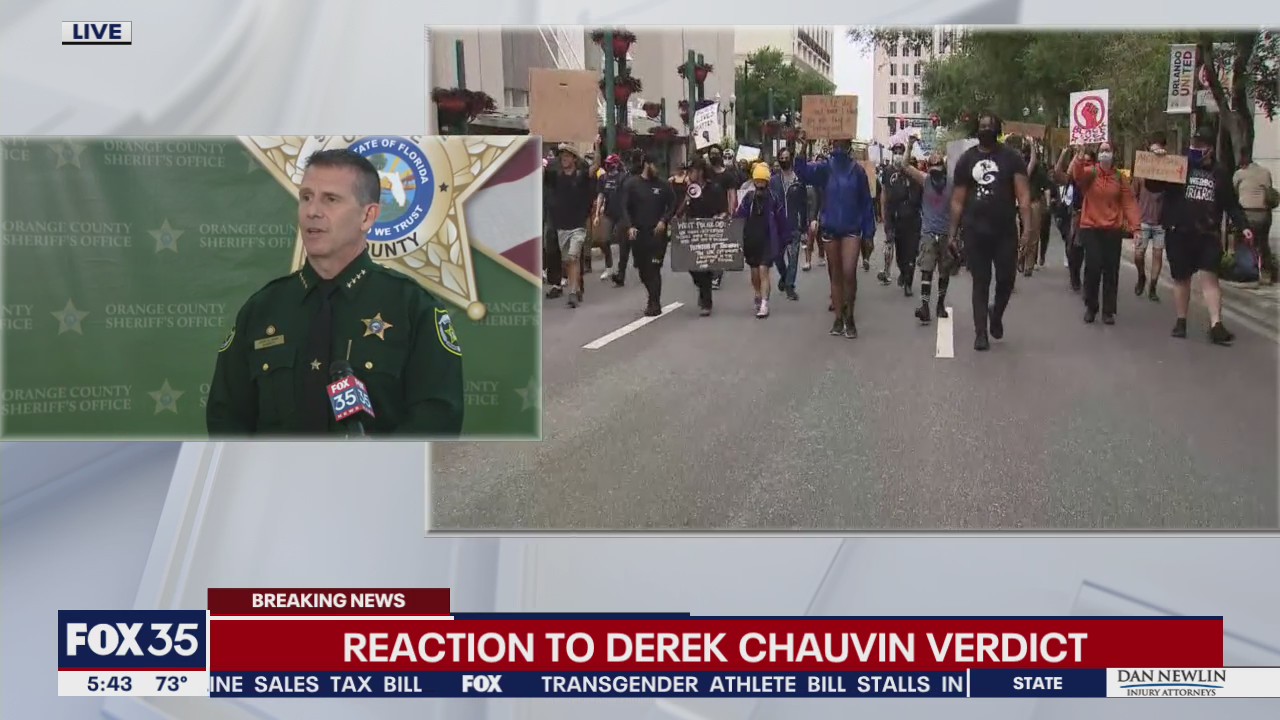 Orange County Sheriff John Mina on Chauvin verdict