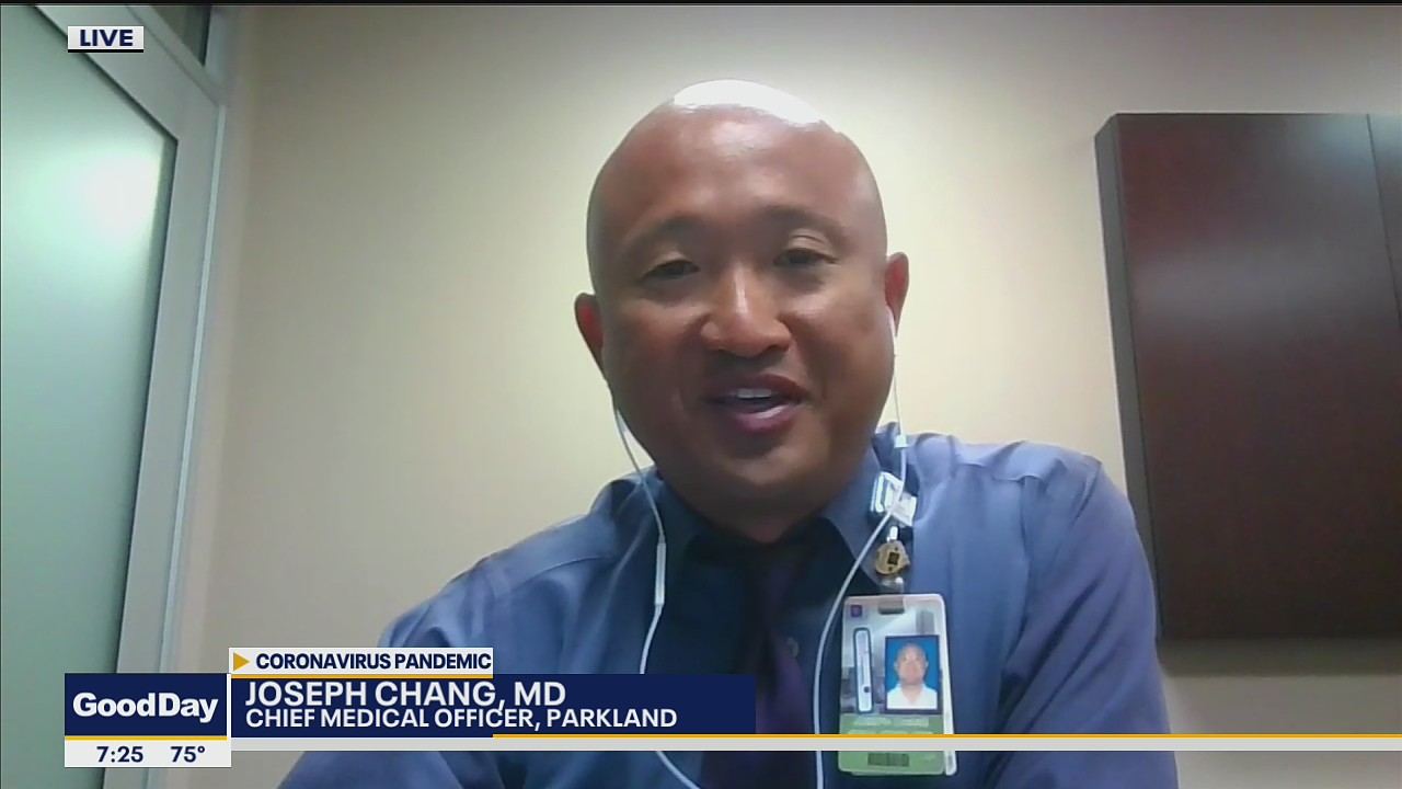 Parkland's chief medical officer encourages people to wear masks