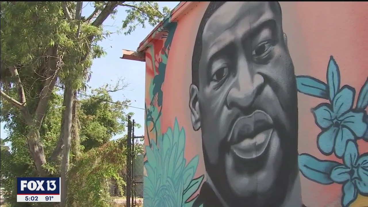 Mural dedicated to those lost to police violence