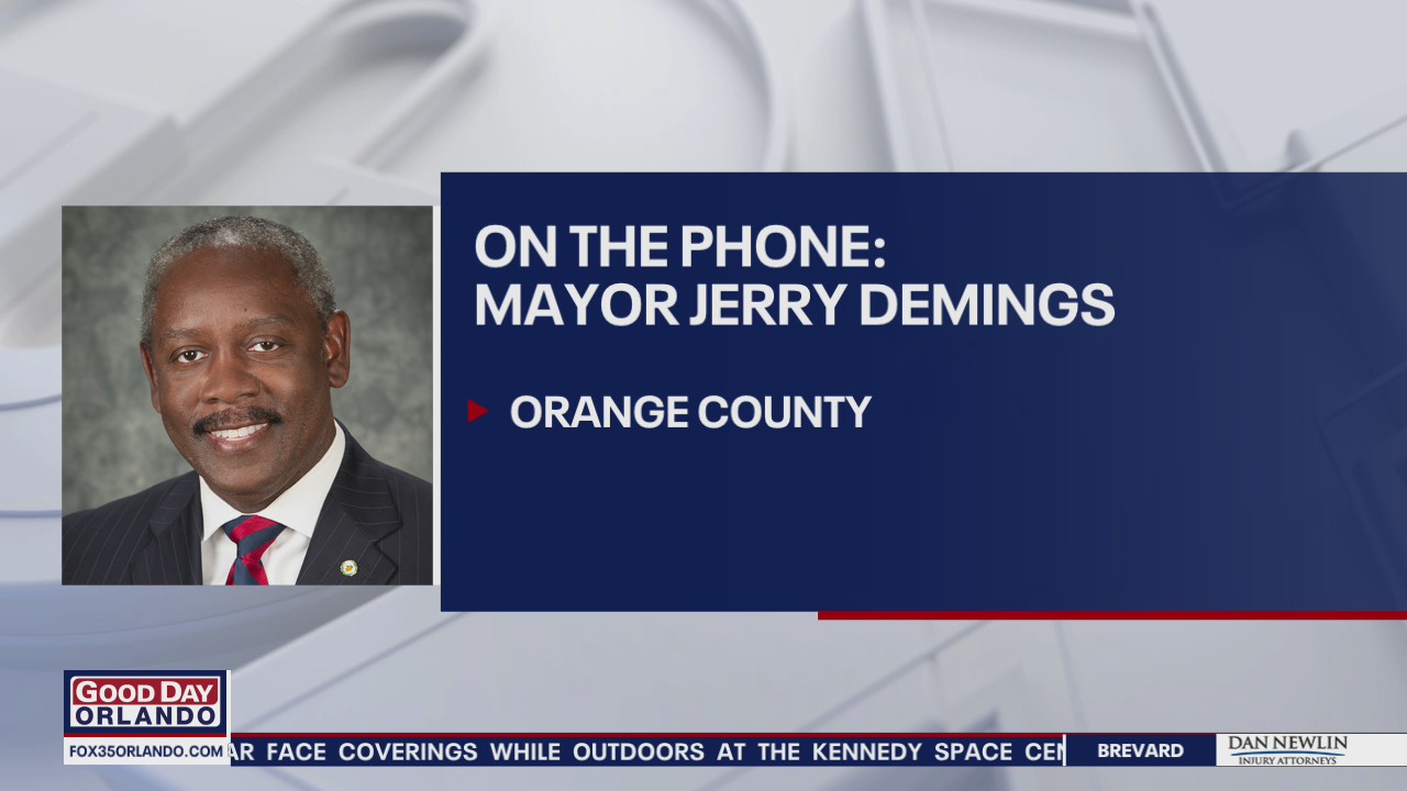 Orange County Mayor Jerry Demings comments on the easing of face mask restrictions