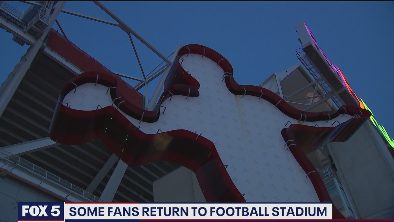 Some fans to return to football stadium