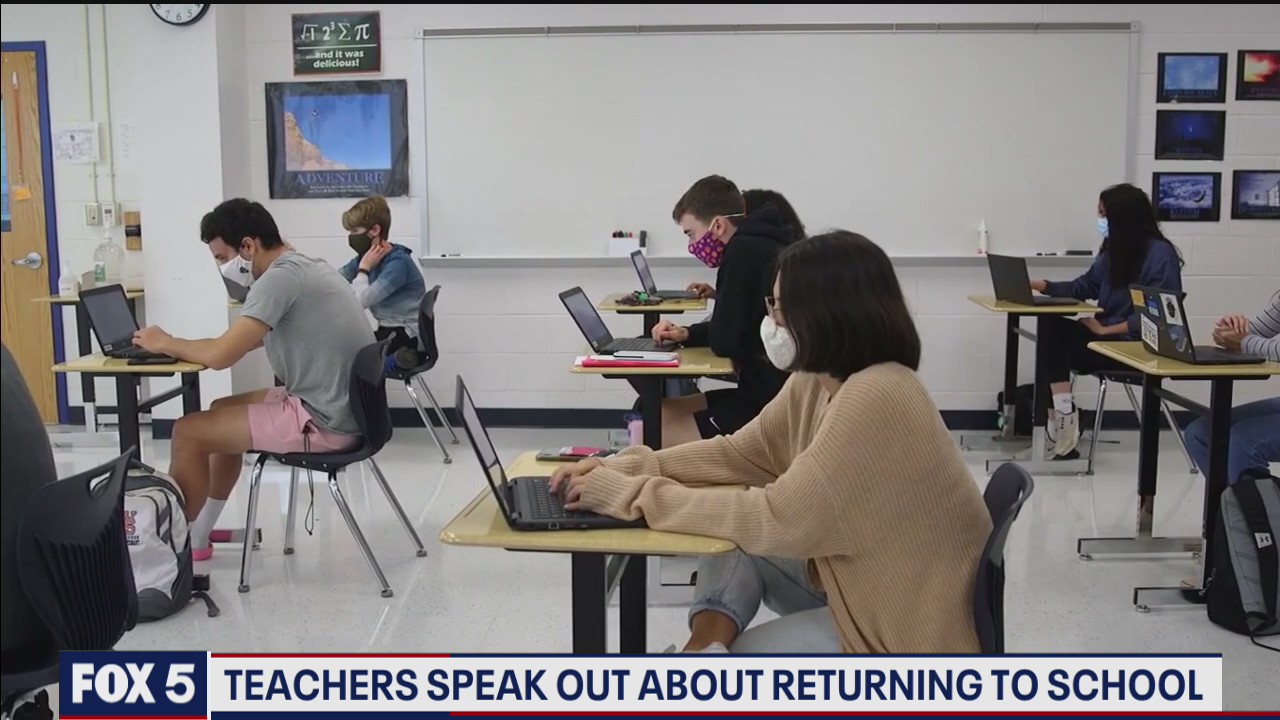 Teachers speak out about returning to school