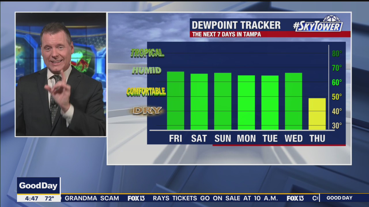 Friday morning forecast