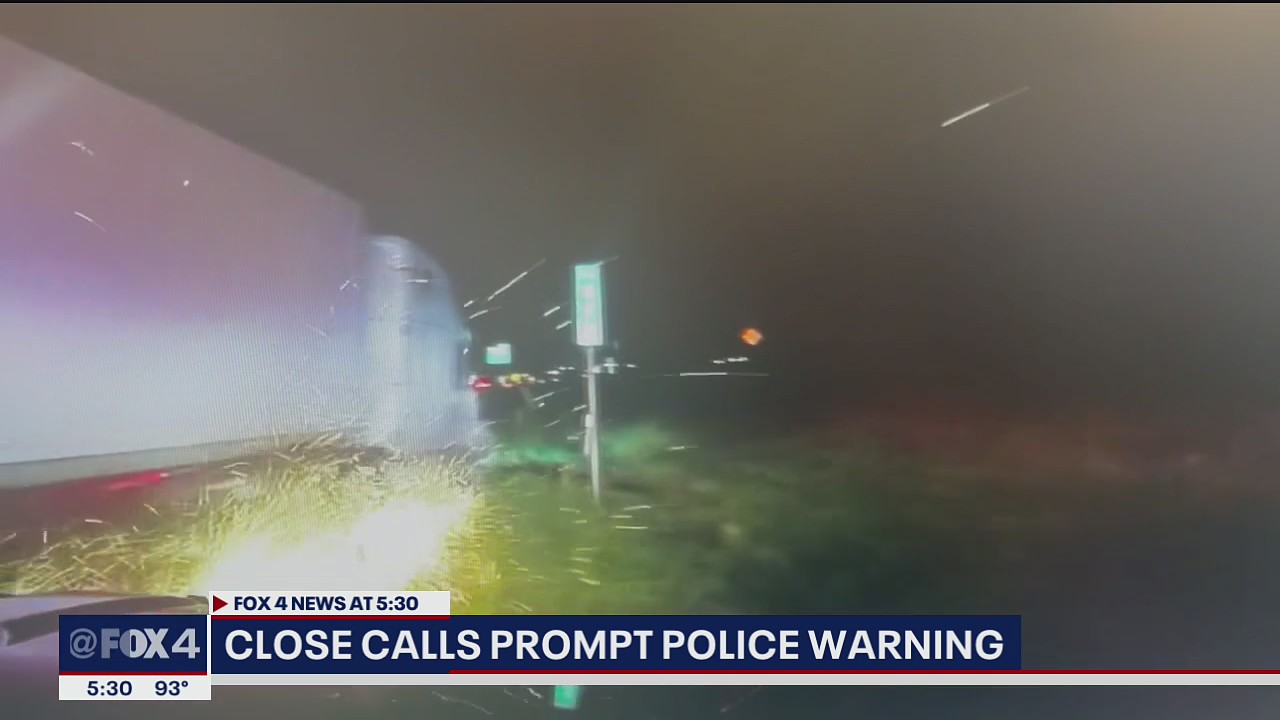 Denton PD highlights importance of moving over or slowing down after recent string of crashes