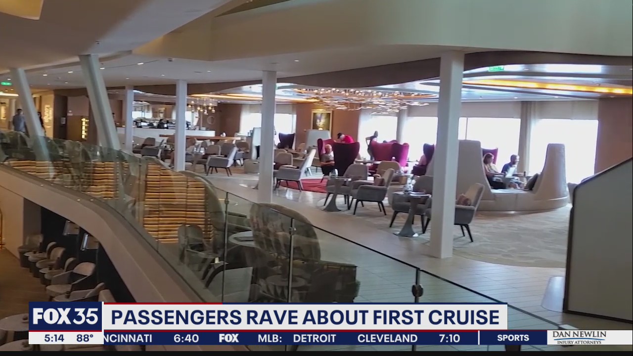 Passengers rave about first cruise with paying passengers