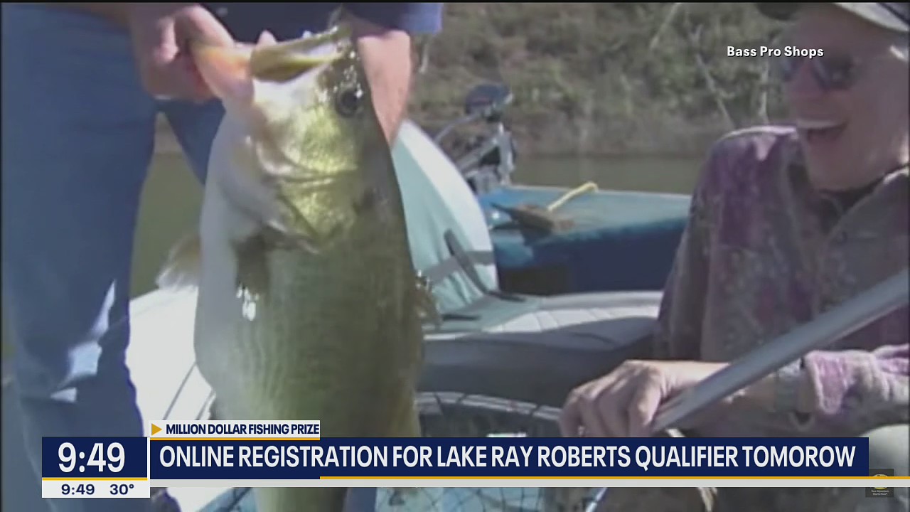 Qualify for a million dollar fishing tournament in North Texas