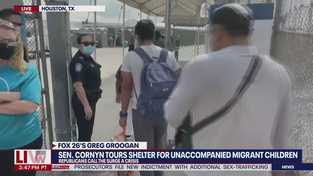 Border surge: Texas lawmakers tour facilities housing migrant children, Republicans call it a crisis