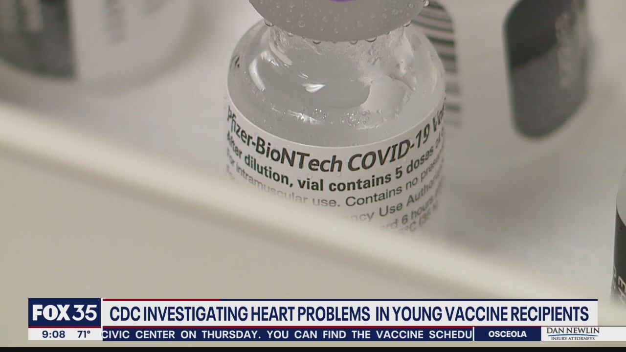 CDC investigates heart problems in young vaccine recipients