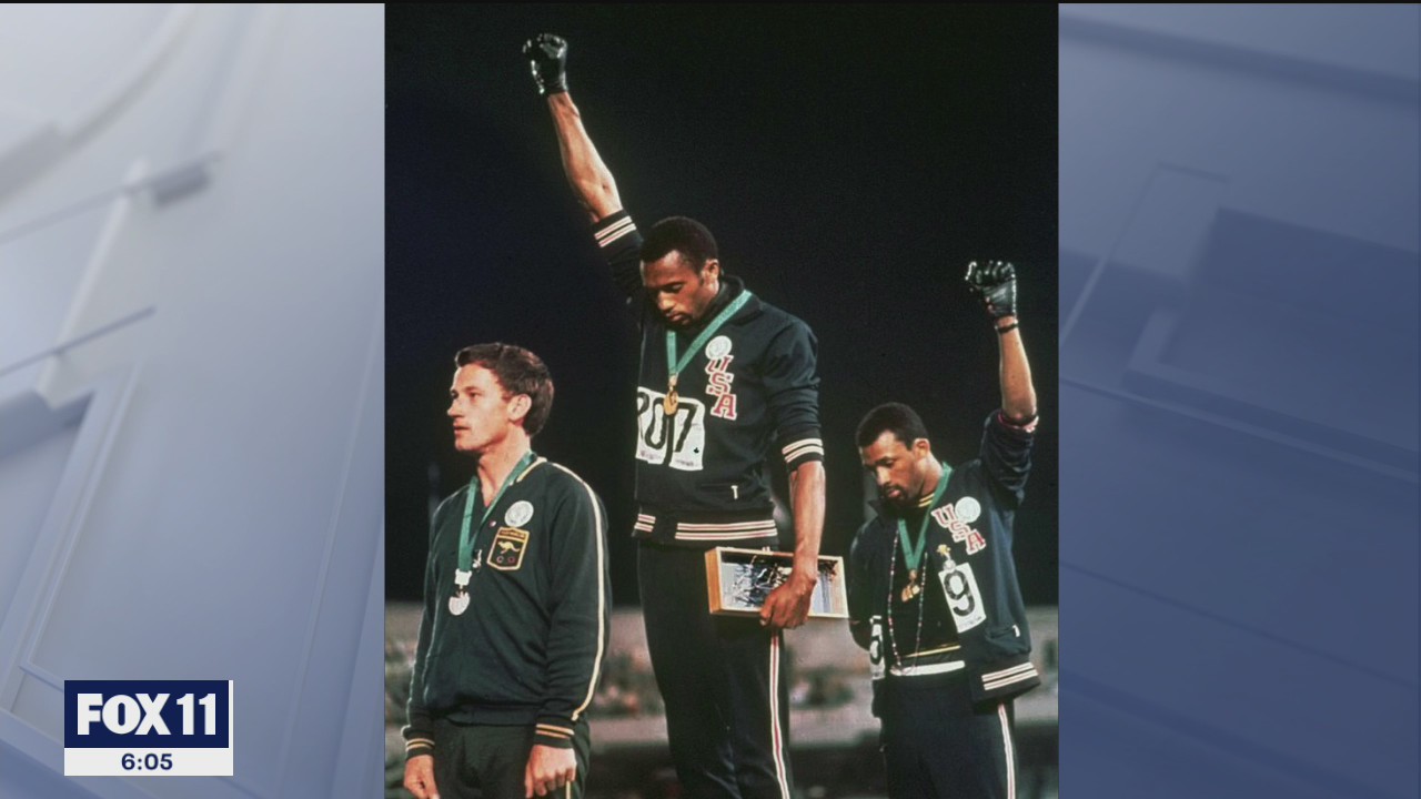 Former Olympian John Carlos speaks on racial injustice
