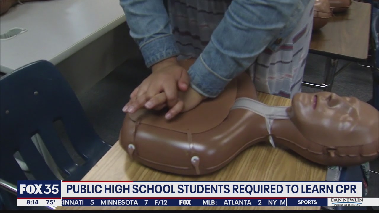 Public high school students in Florida required to learn CPR now