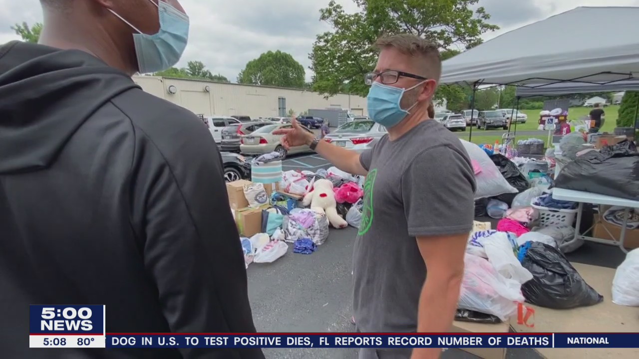 Donations pour in following massive apartment fire in North Coventry Township