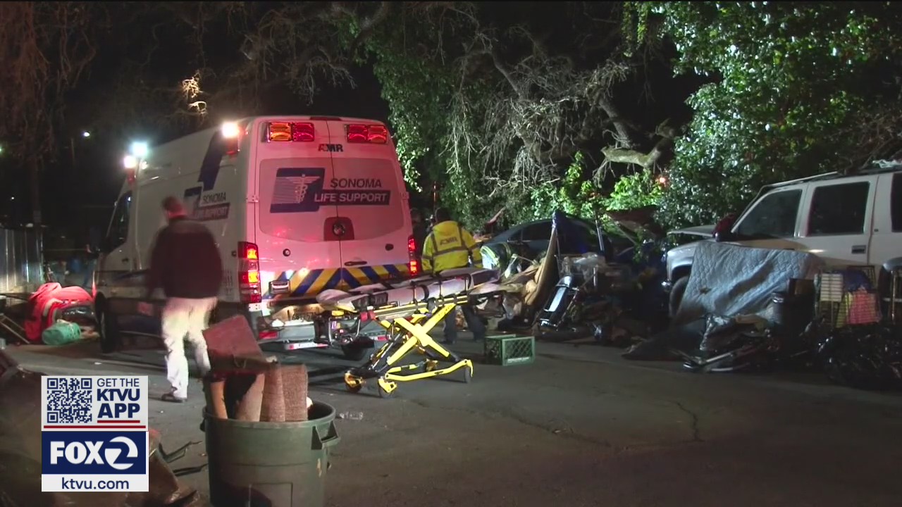 Car crash into Santa Rosa homeless encampment now homicide investigation