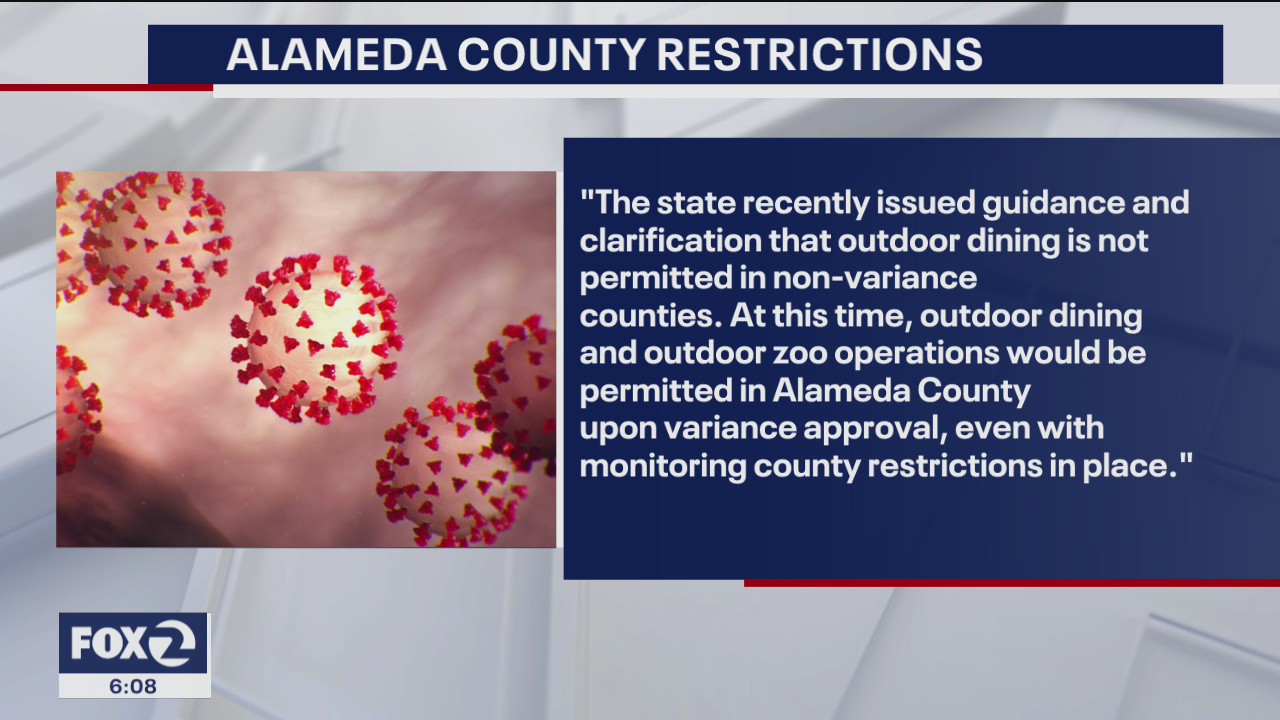 Alameda County placed on the State coronavirus watch list