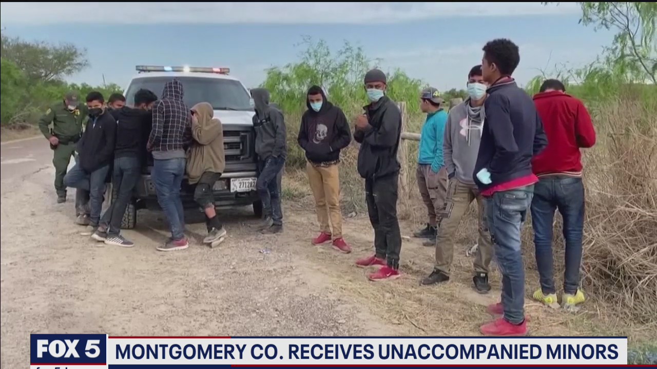 Unaccompanied minors relocated to Montgomery County as number of children crossing border rises