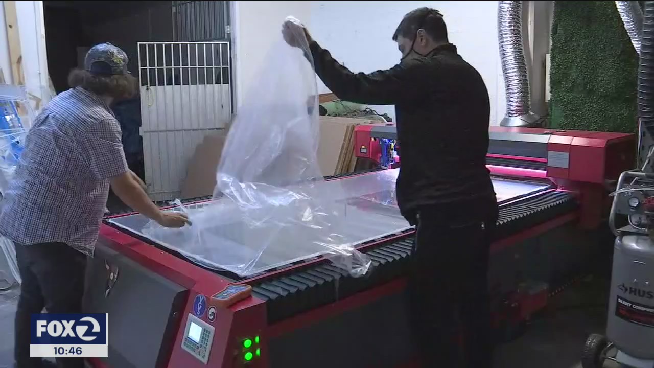 SF nightclub owner's acrylic coronavirus shield business is thriving