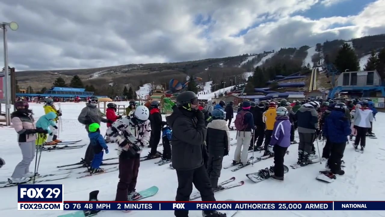 Pandemic fatigued locals hit slopes on MLK weekend