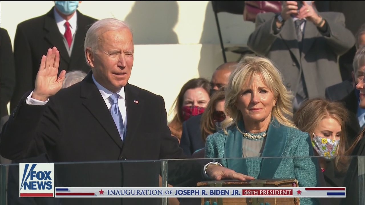 Joe Biden takes oath of office as President of United States