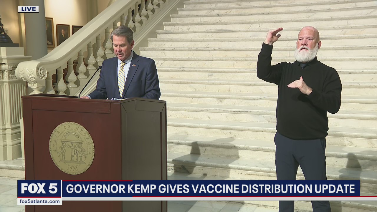Gov. Kemp, Dr. Toomey update Georgia's COVID-19 fight