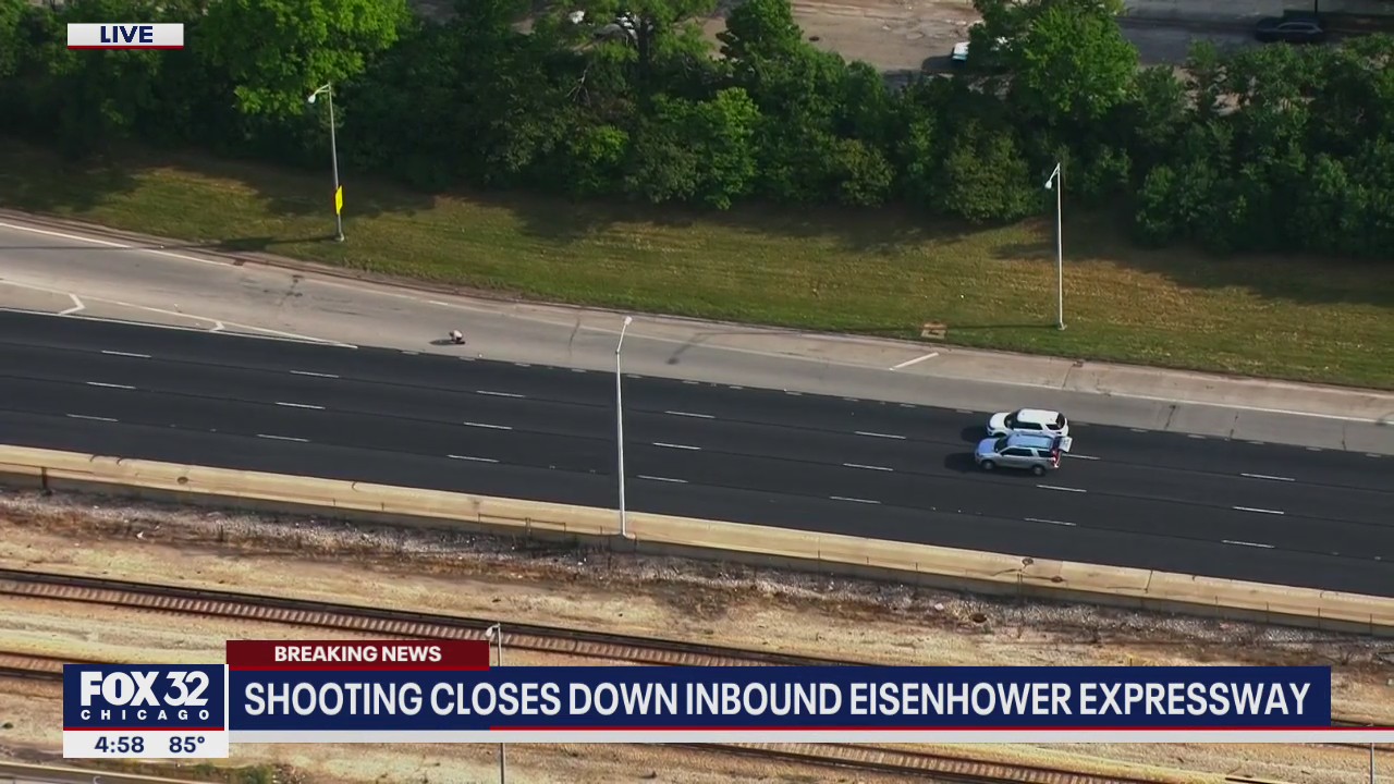 Shooting closes down inbound Eisenhower Expressway