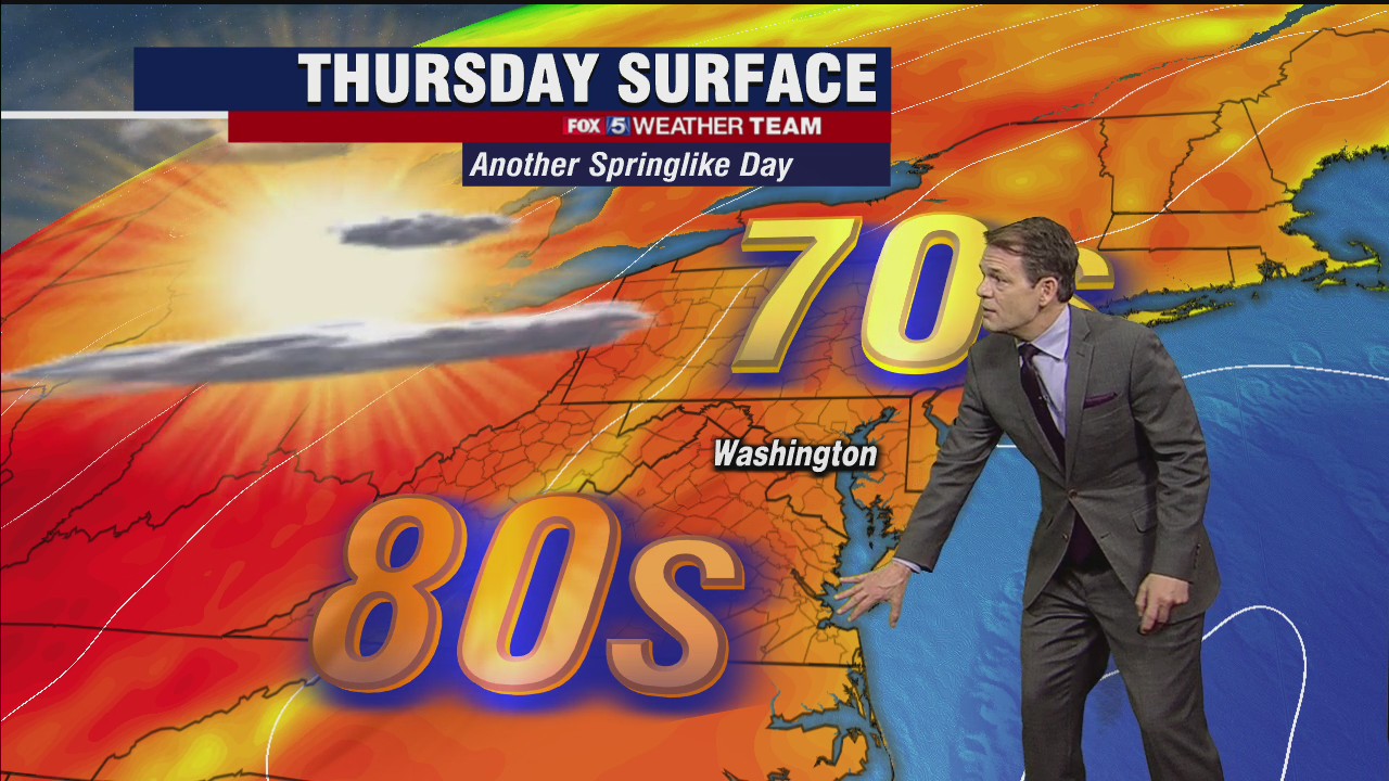 FOX 5 Weather forecast for Thursday, June 24
