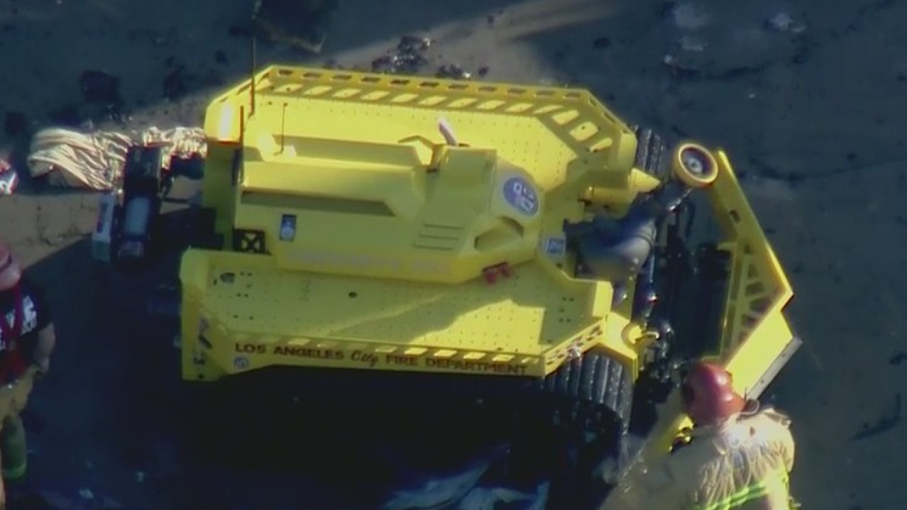 New robotic firefighting tool