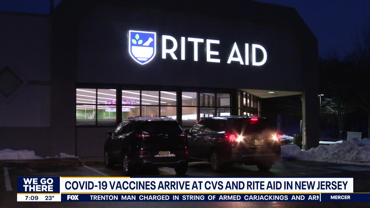 CVS, Rite Aid to begin administering COVID-19 vaccines in New Jersey