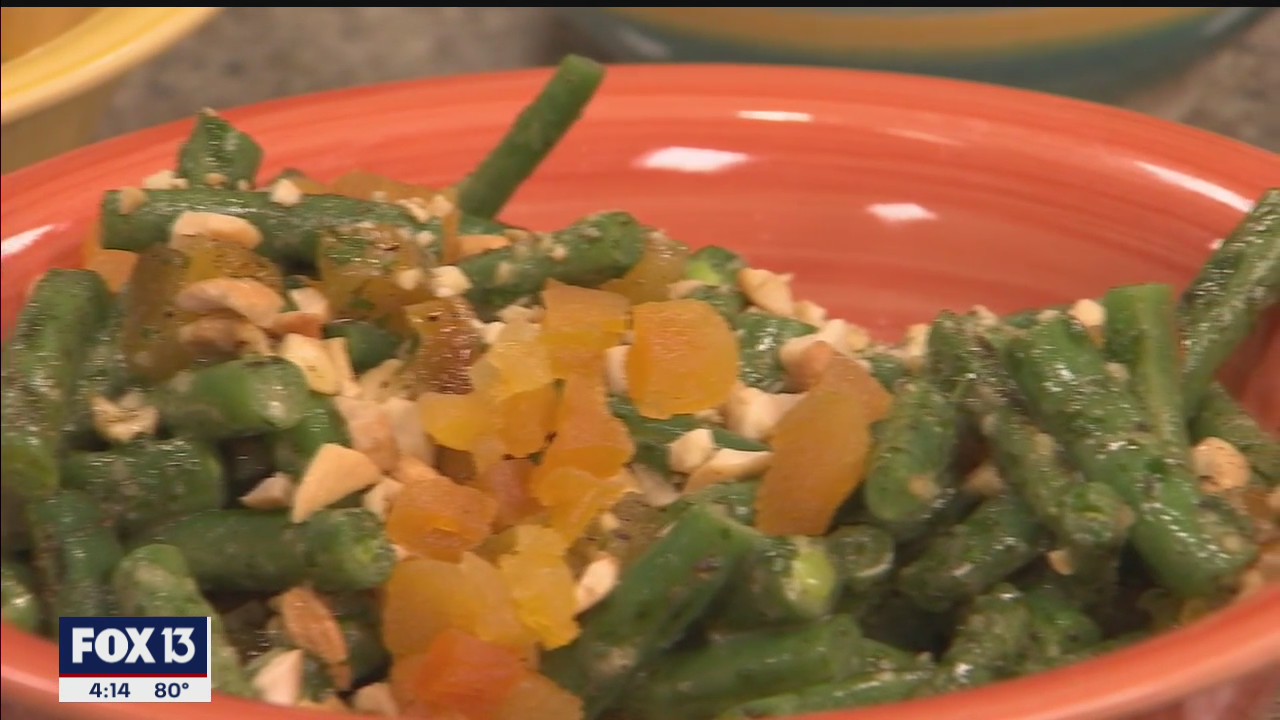 Publix Aprons Recipe: Ginger Cilantro Green Bean Saute