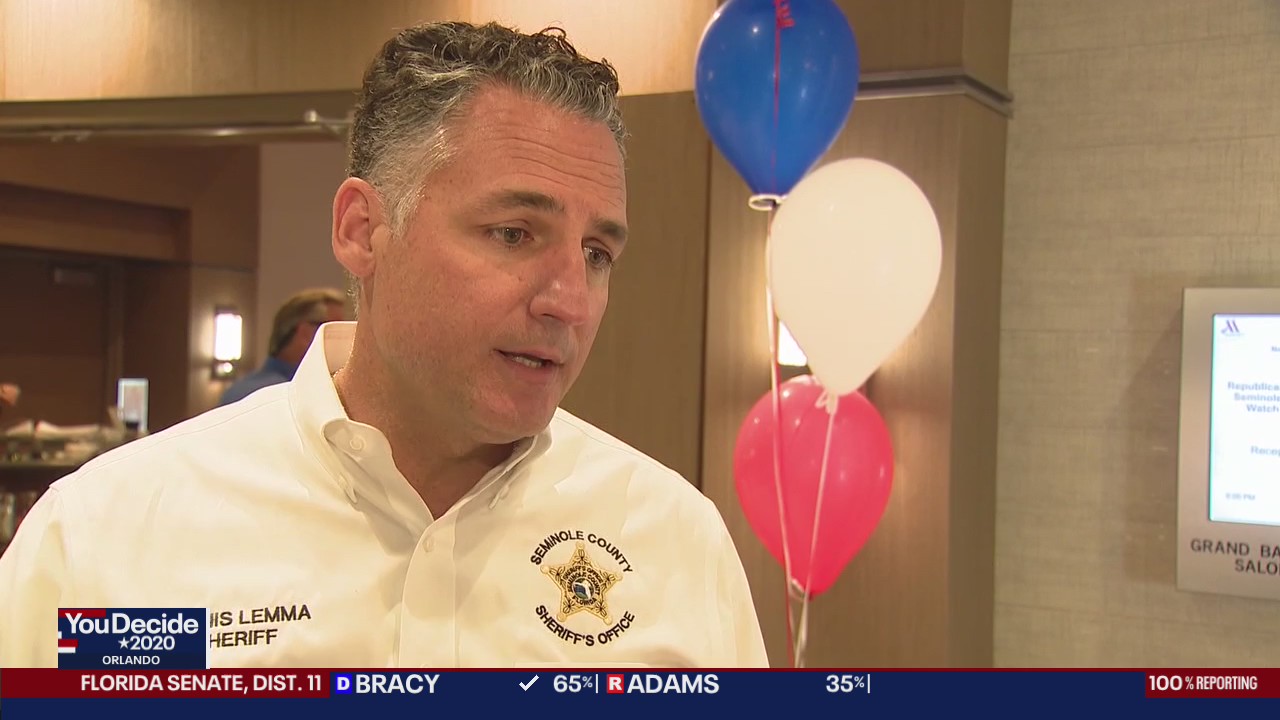 Seminole County Sheriff Dennis Lemma wins re-election