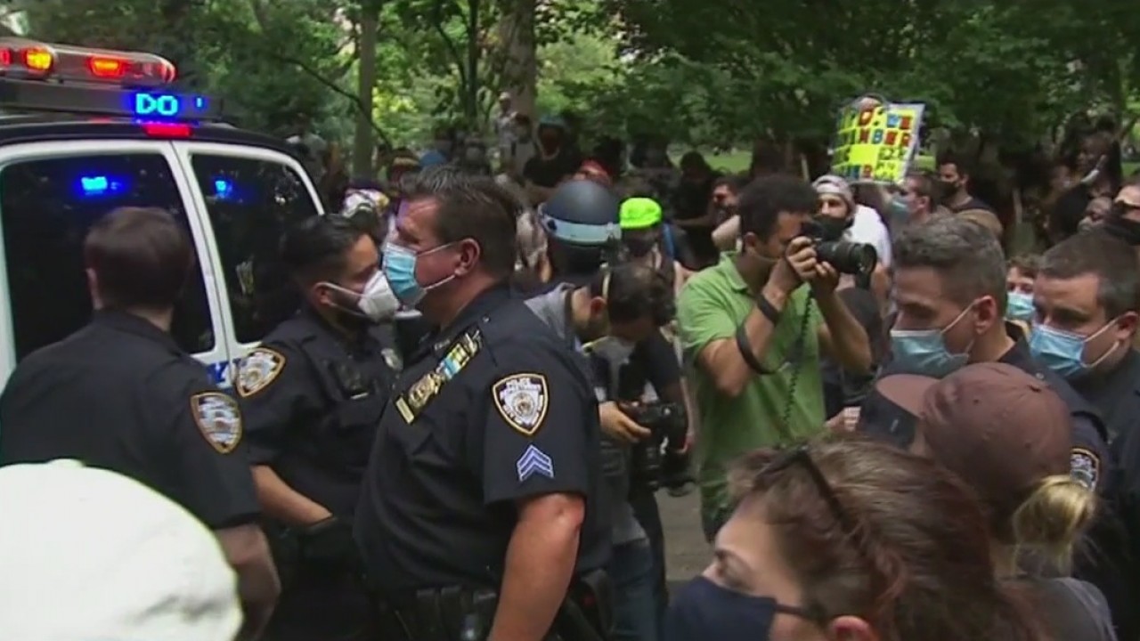 NYPD funding debate