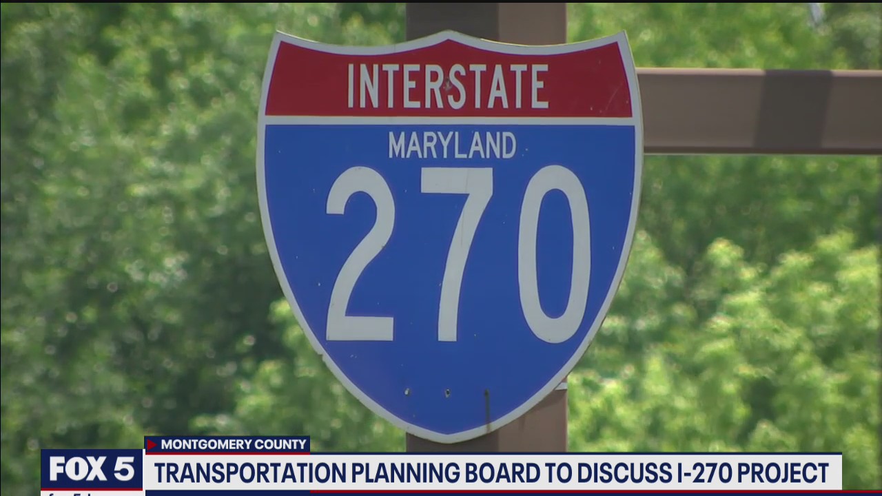 Transportation planning board to discuss Maryland's Interstate-270 toll project