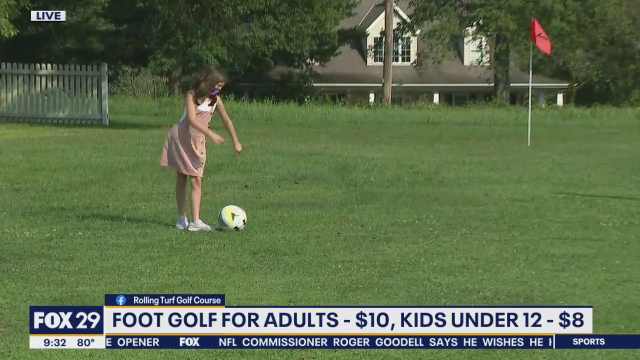Foot Golf is a new activity for families