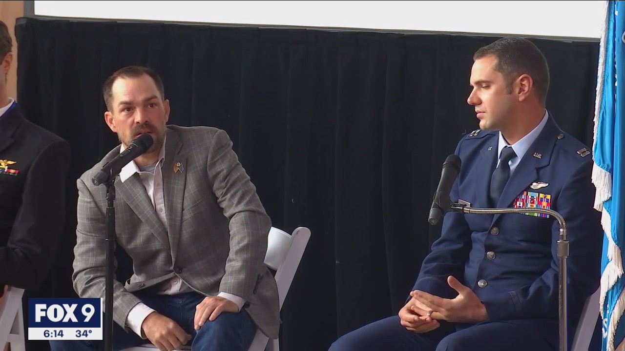 St. Thomas Academy honors 2 alums, students hear from Medal of Honor recipient in Veterans Day assembly