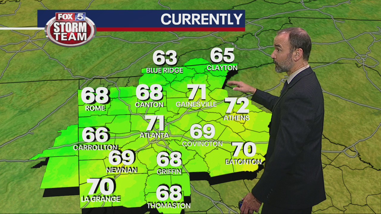 Sunday morning forecast