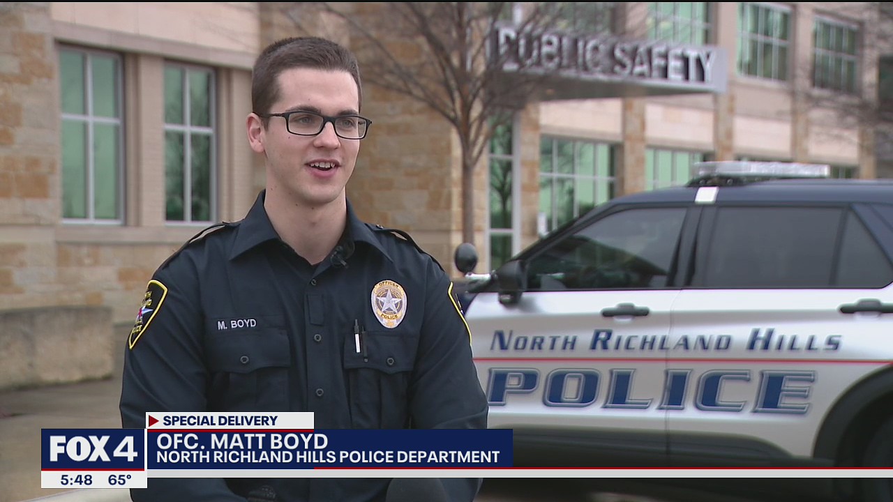 North Richland Hills officer helps delivery baby