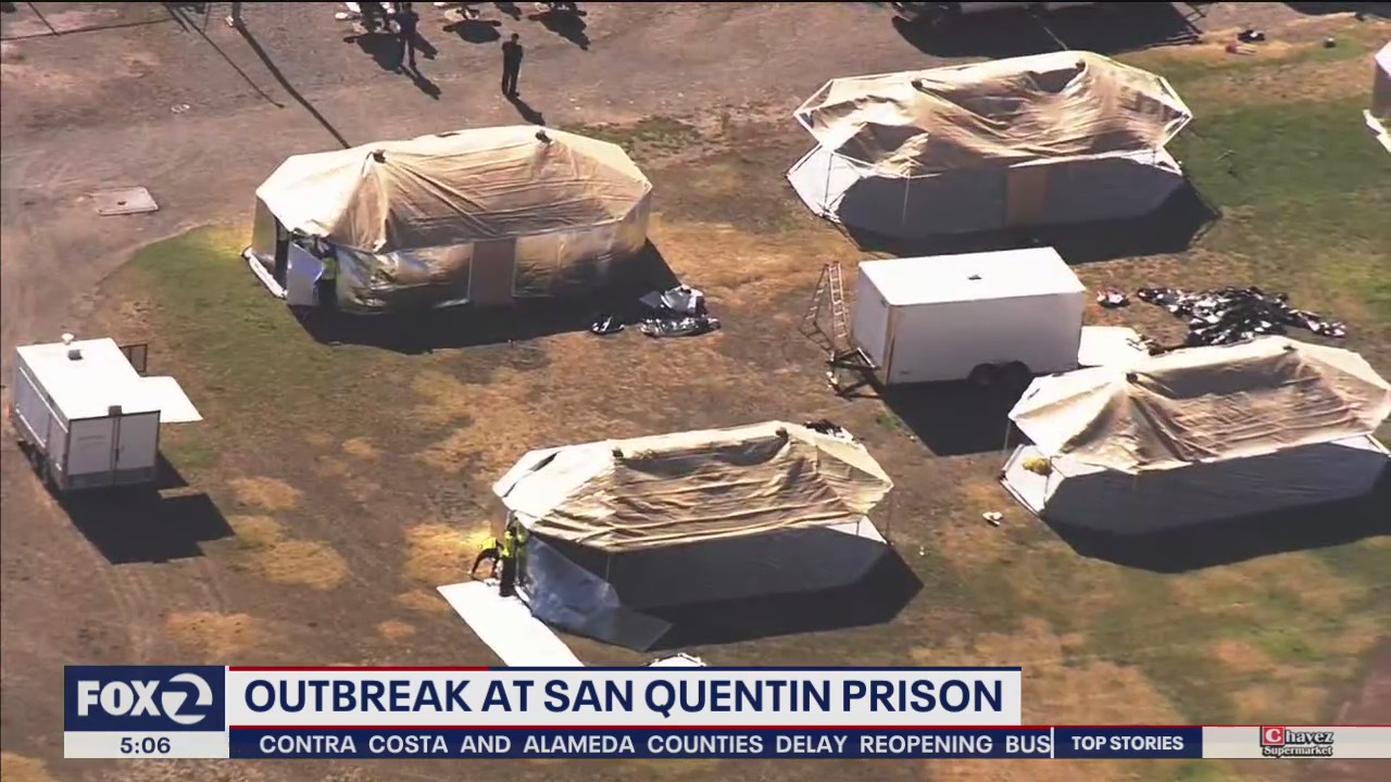 Coronavirus outbreak at San Quentin
