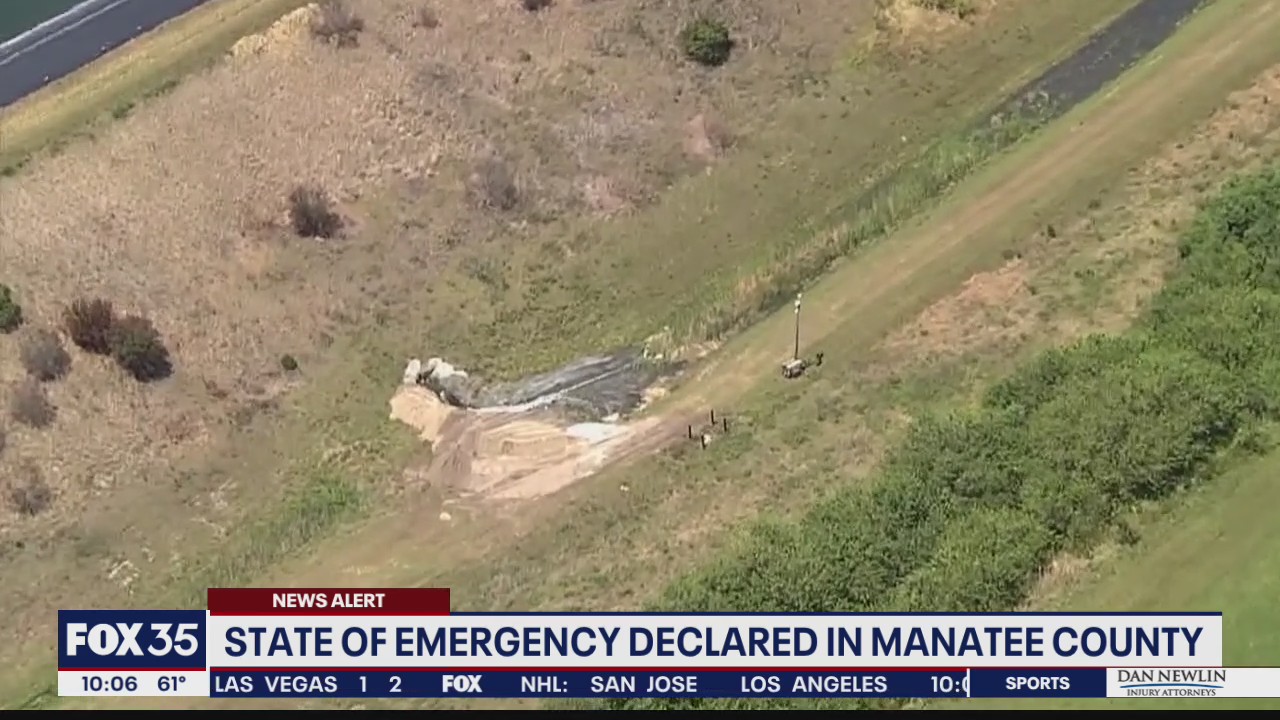 State of emergency declared in Manatee County; Gov. DeSantis to visit Sunday