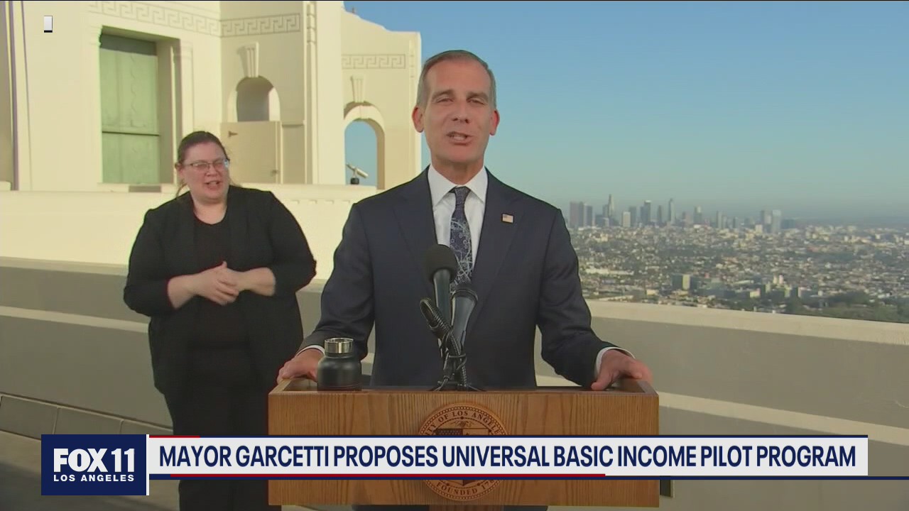 Garcetti proposes basic income pilot, massive spending plans for Los Angeles