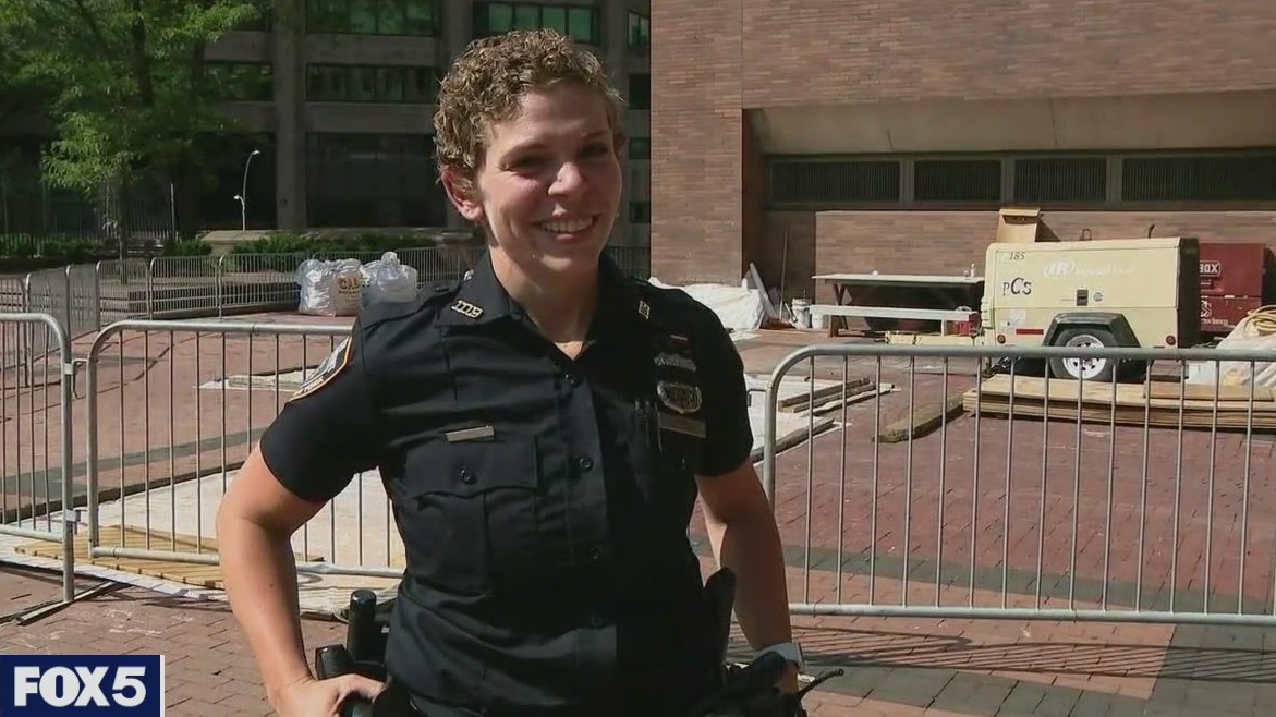 Community rallies around cop